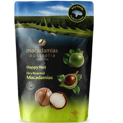 Macadamias Australia Happy Dry Roasted Macadamias 225g