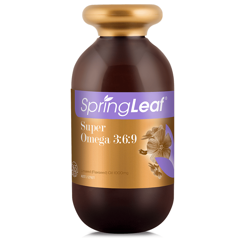 Spring Leaf Super Omega 3:6:9 365 Capsules - BeeVitamins