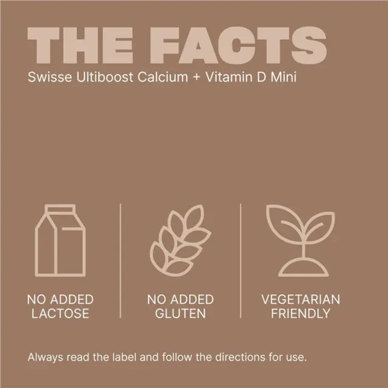 Swisse Calcium + Vitamin D 300 Mini Tablets - BeeVitamins