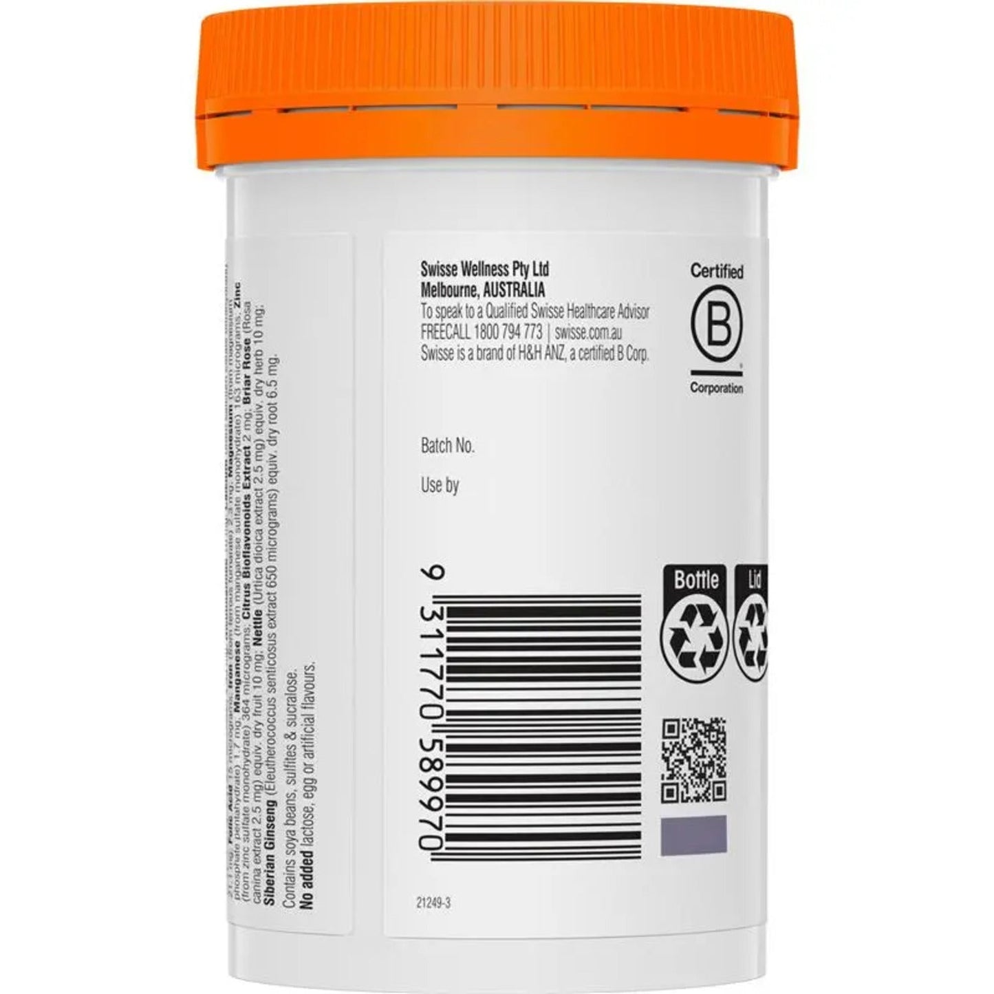 Swisse Children's Multivitamin 120 Tablets - BeeVitamins