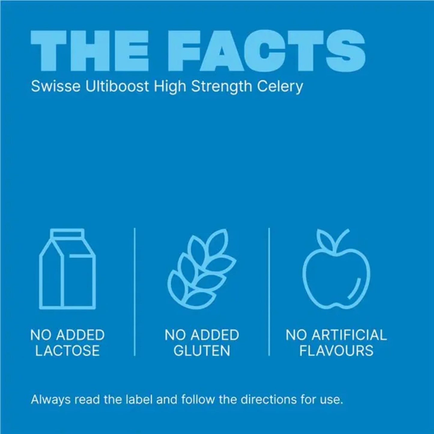 Swisse High Strength Celery 5000mg 50 Capsules - BeeVitamins