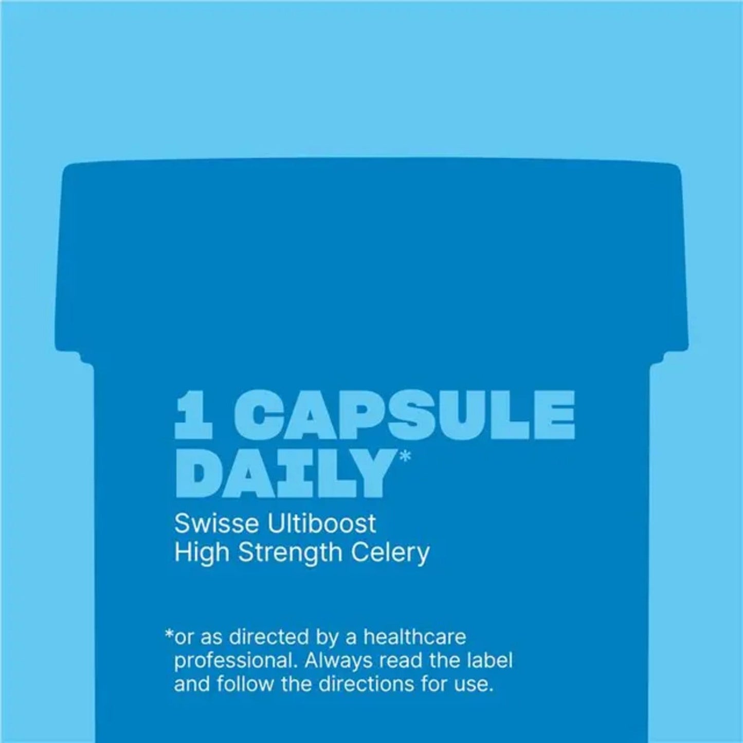 Swisse High Strength Celery 5000mg 50 Capsules - BeeVitamins