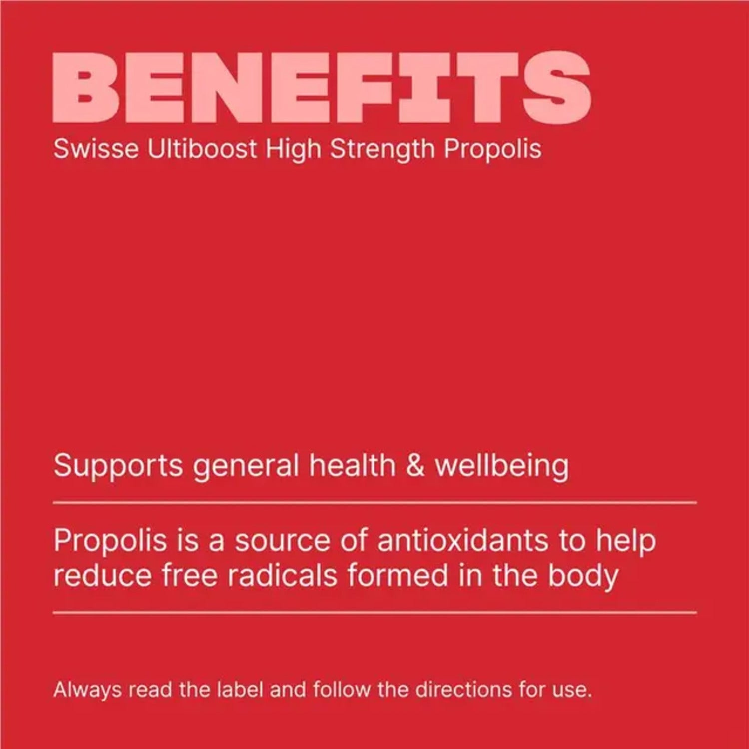 Swisse High Strength Propolis 2000mg 210 Capsules - BeeVitamins
