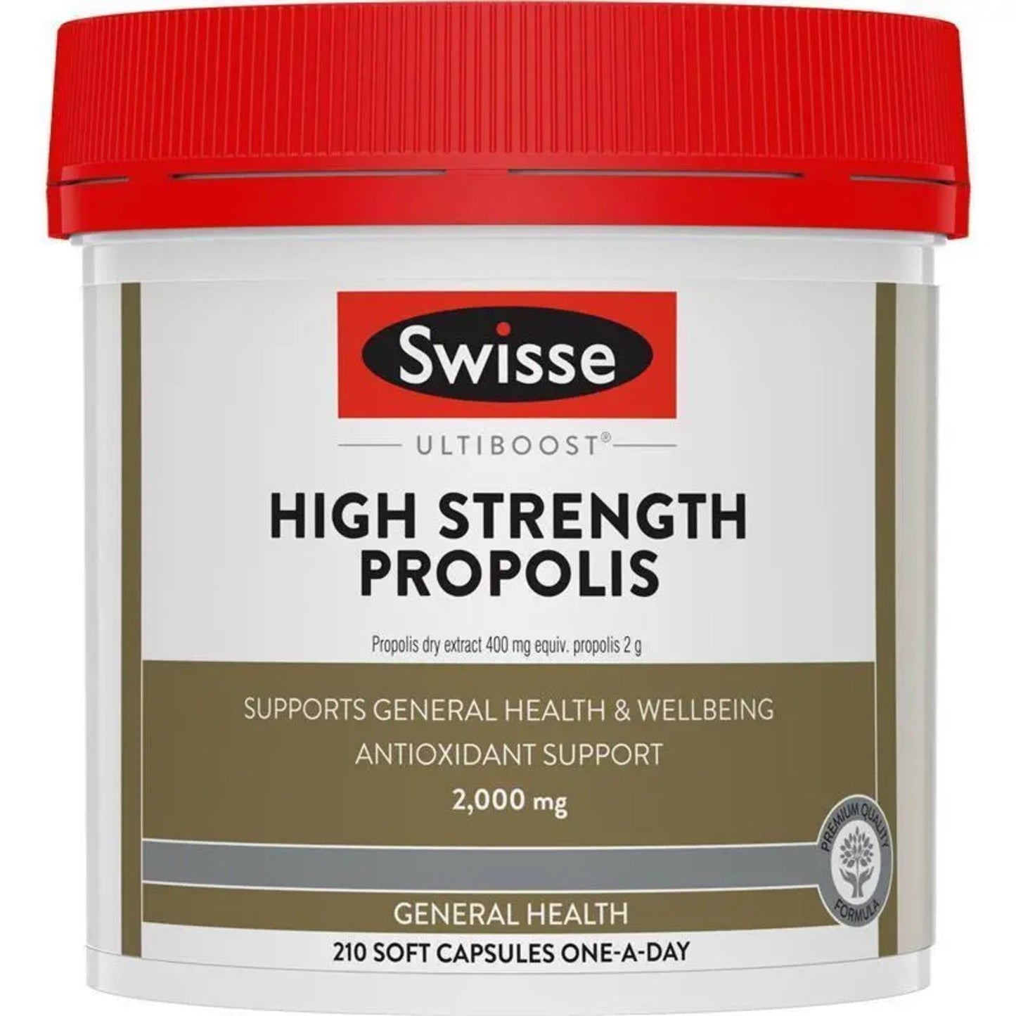 Swisse High Strength Propolis 2000mg 210 Capsules - BeeVitamins