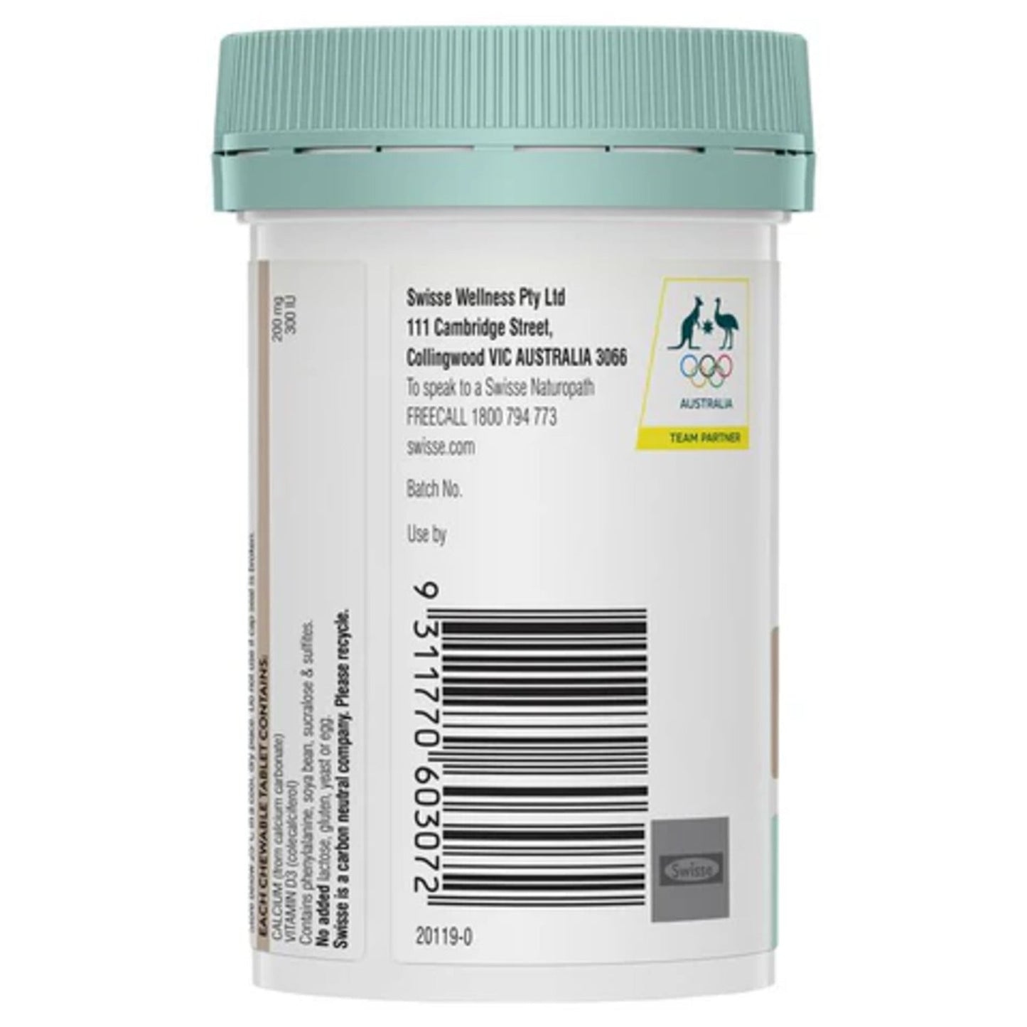 Swisse Kids Bone Health 60 Tablets - BeeVitamins