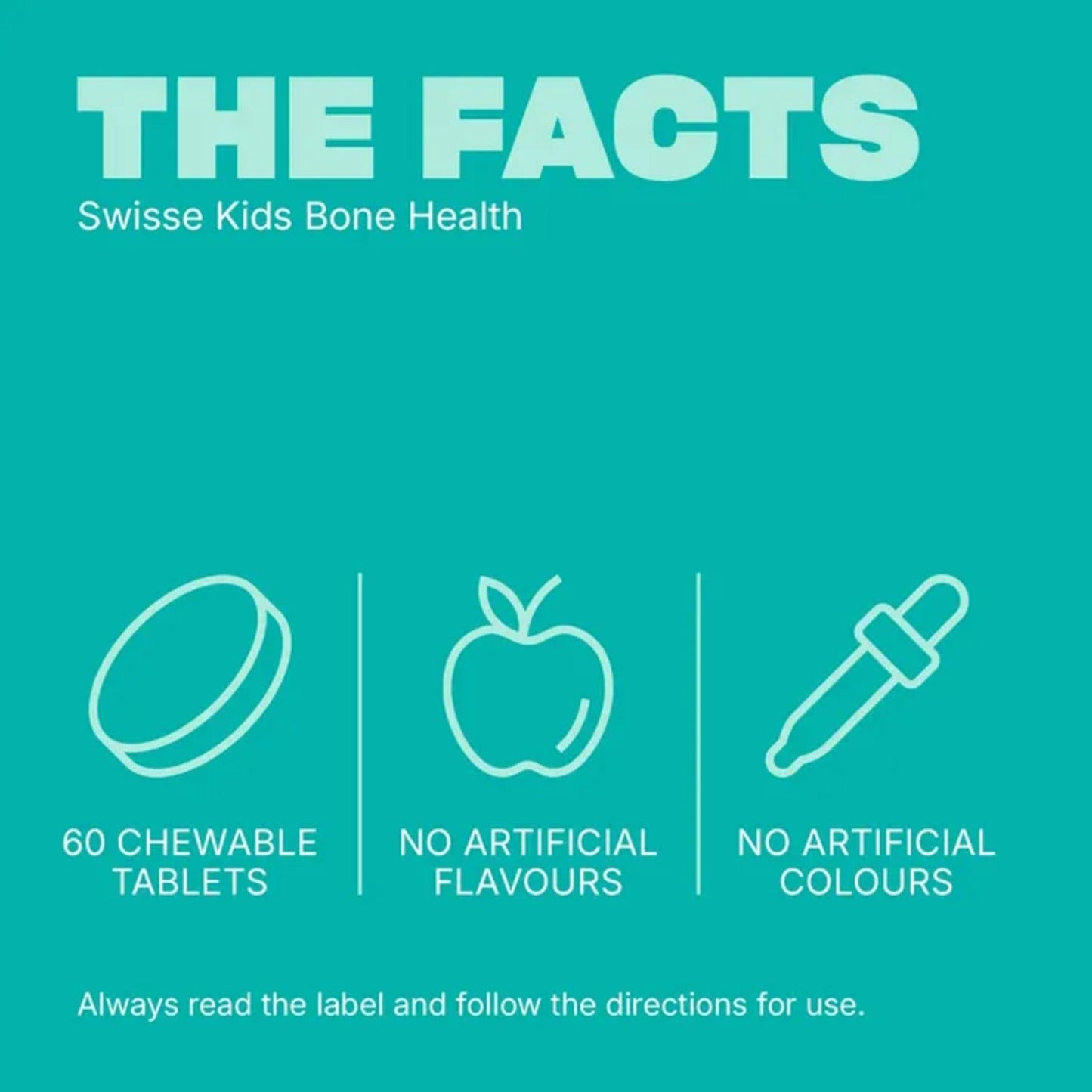 Swisse Kids Bone Health 60 Tablets - BeeVitamins