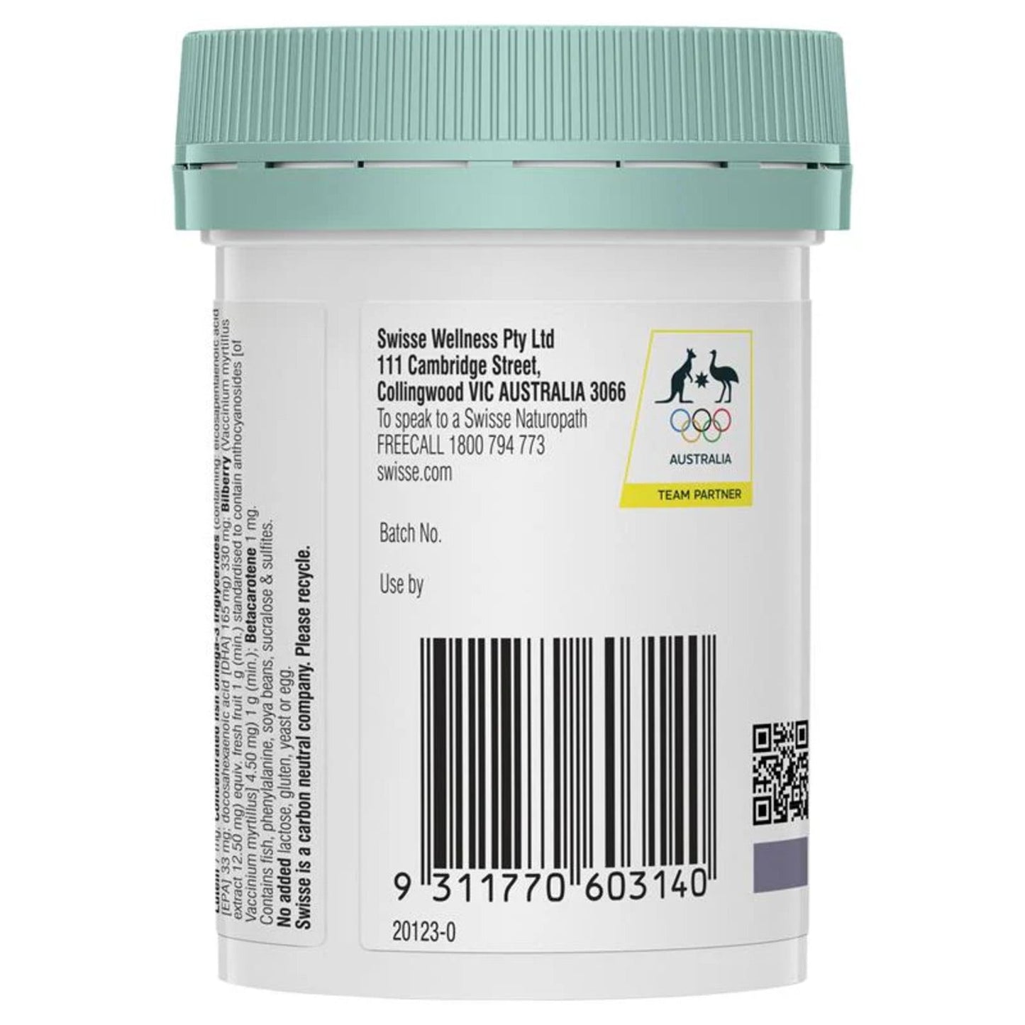 Swisse Kids Eye Health 30 Capsules - BeeVitamins