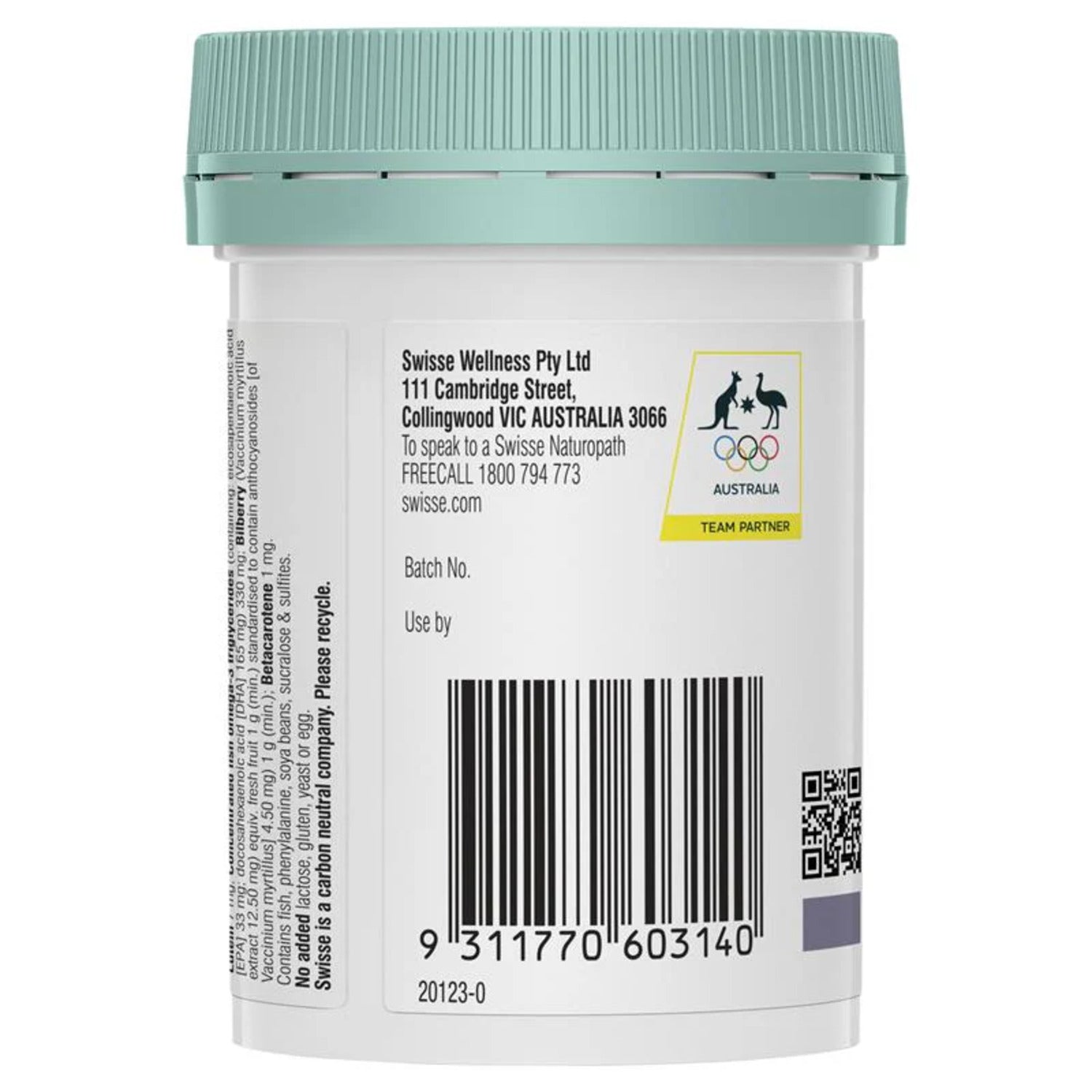 Swisse Kids Eye Health 30 Capsules - BeeVitamins