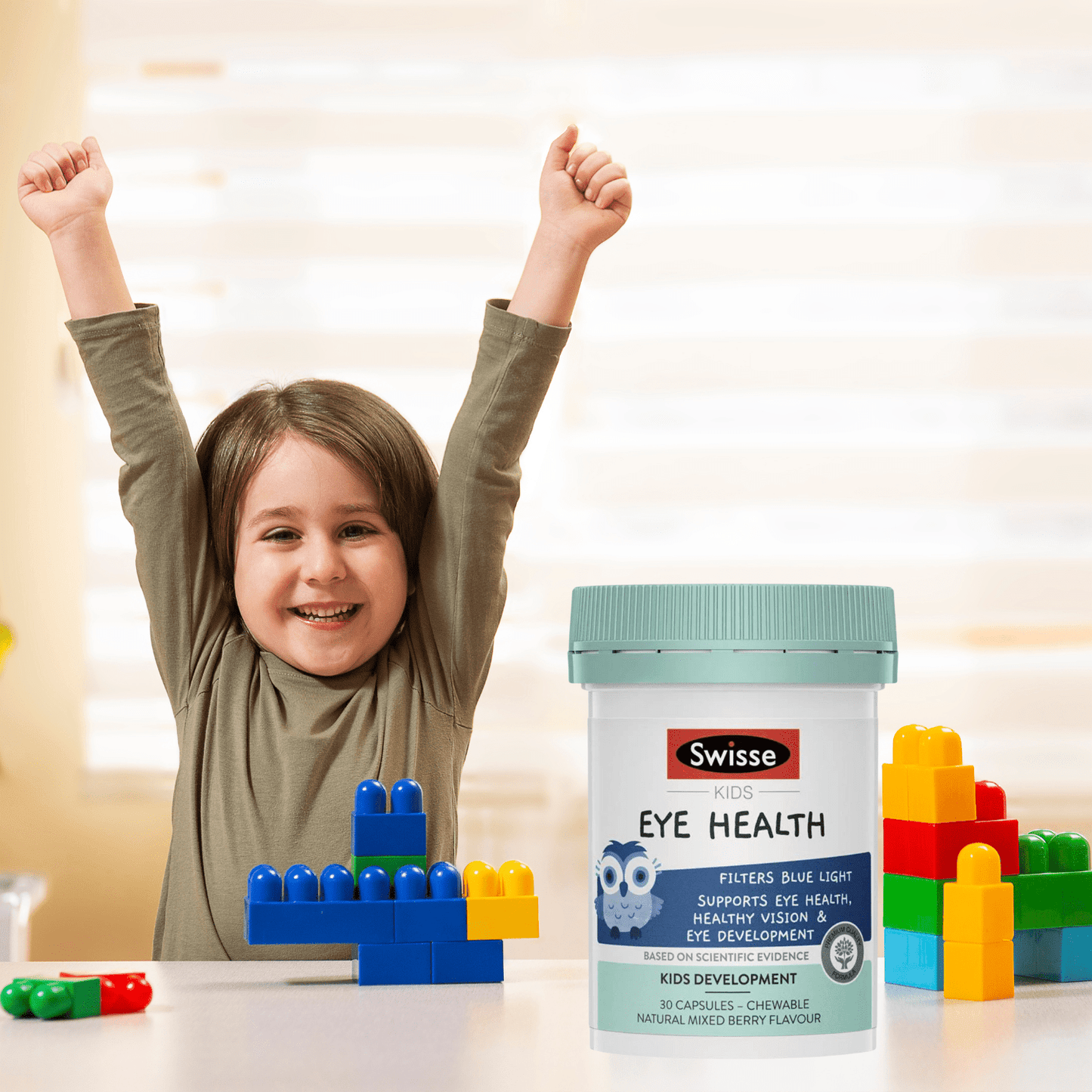 Swisse Kids Eye Health 30 Capsules - BeeVitamins