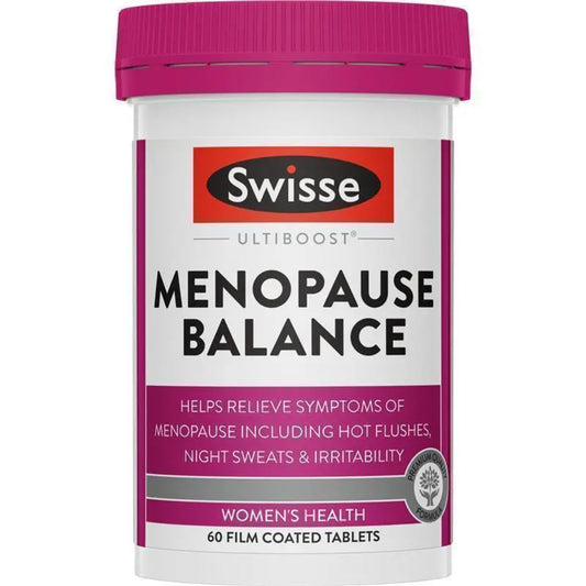 Swisse Menopause Balance 60 Tablets - BeeVitamins