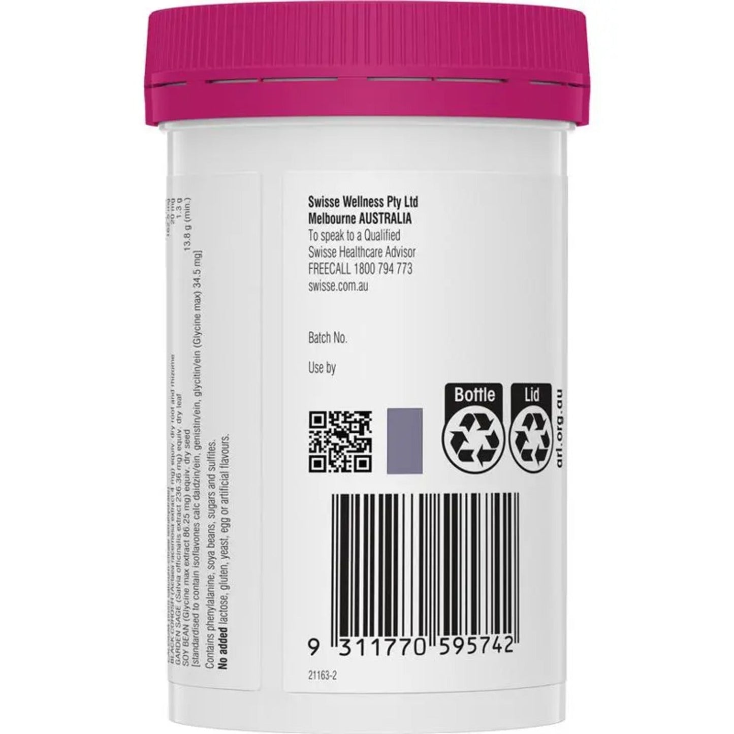 Swisse Menopause Balance 60 Tablets - BeeVitamins