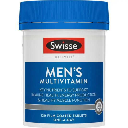 Swisse Men's Ultivite Tablets 120 Tablets - BeeVitamins