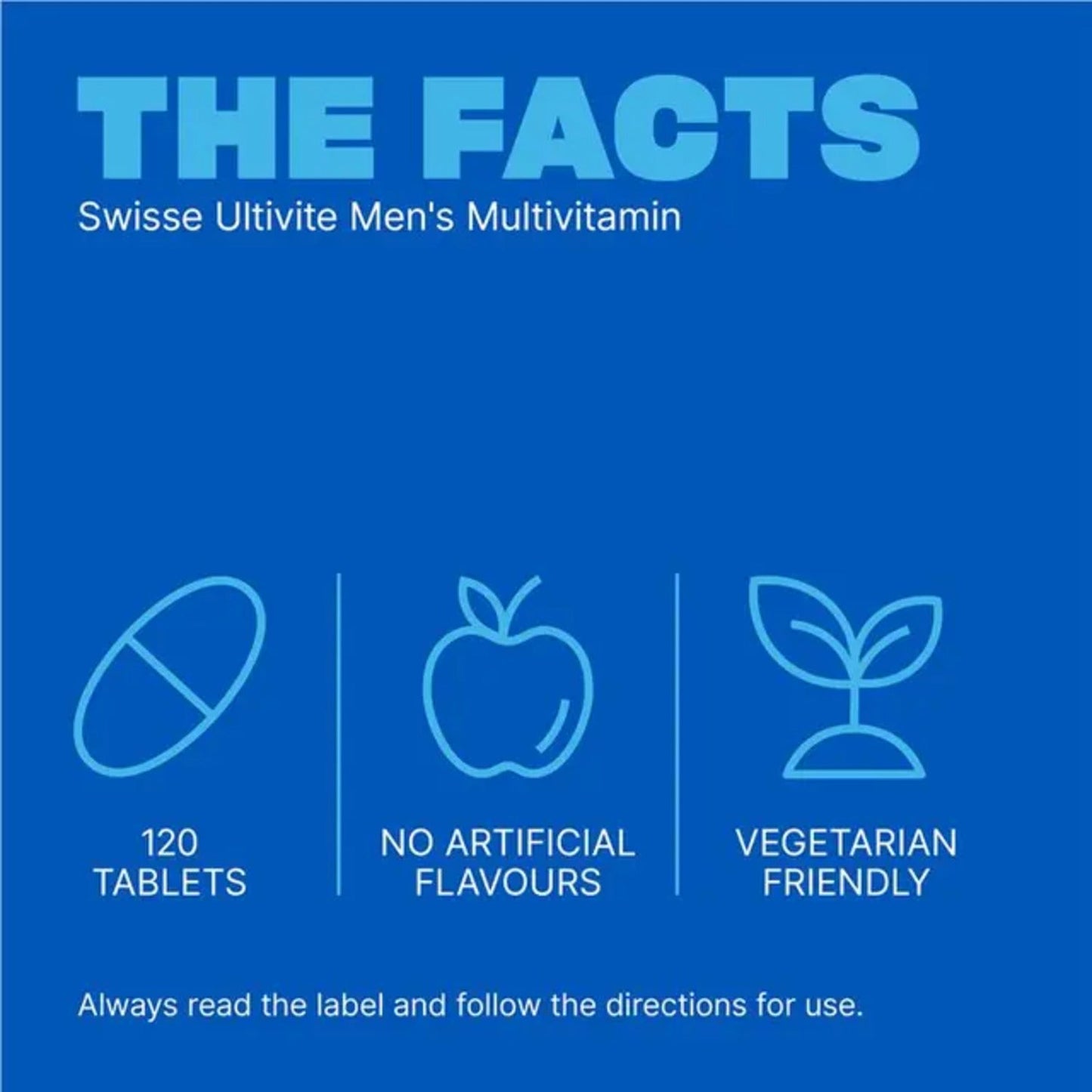 Swisse Men's Ultivite Tablets 120 Tablets - BeeVitamins