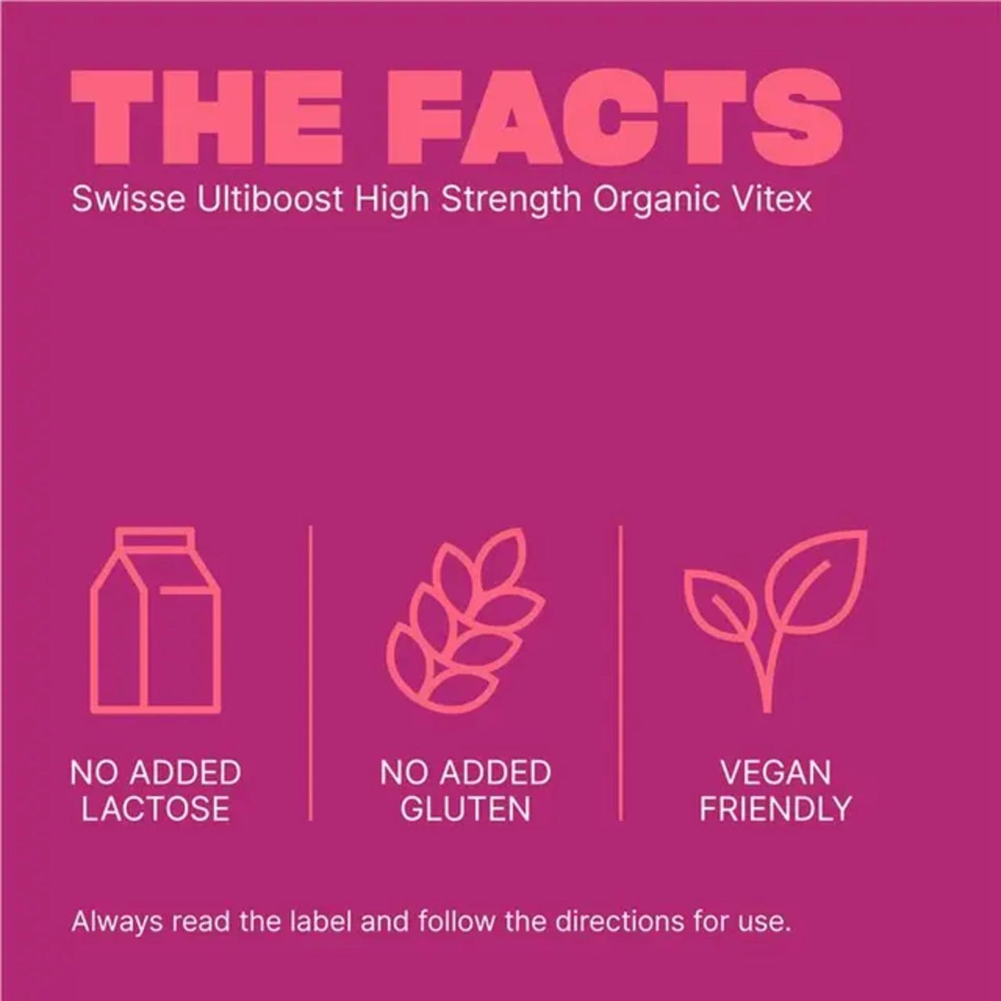 Swisse Organic Vitex 1500mg 60 Tablets - BeeVitamins