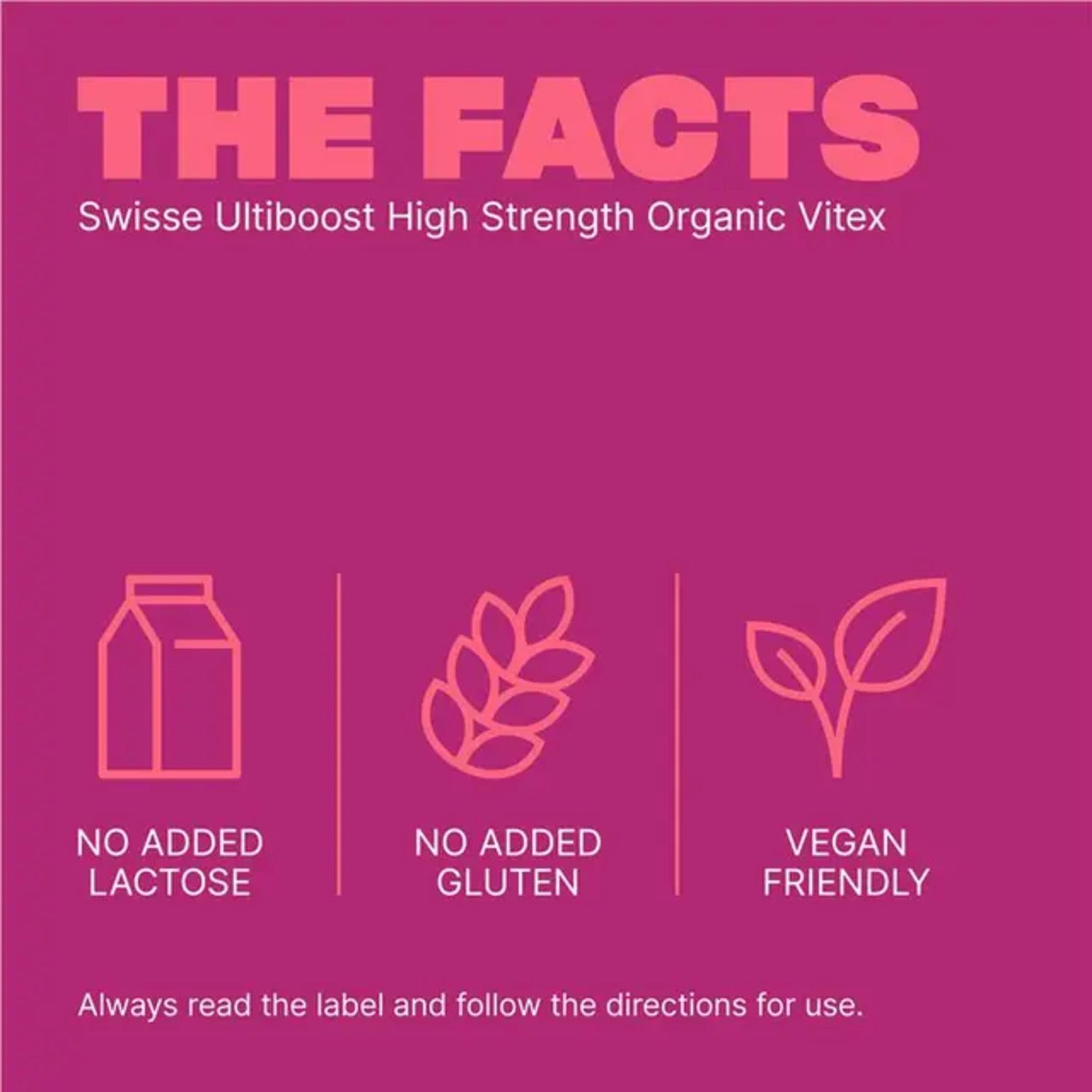 Swisse Organic Vitex 1500mg 60 Tablets - BeeVitamins
