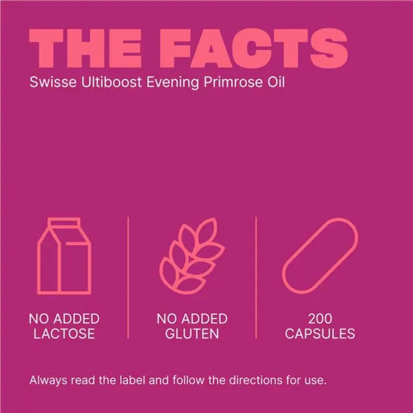Swisse Ultiboost Evening Primrose Oil 200 Capsules - BeeVitamins