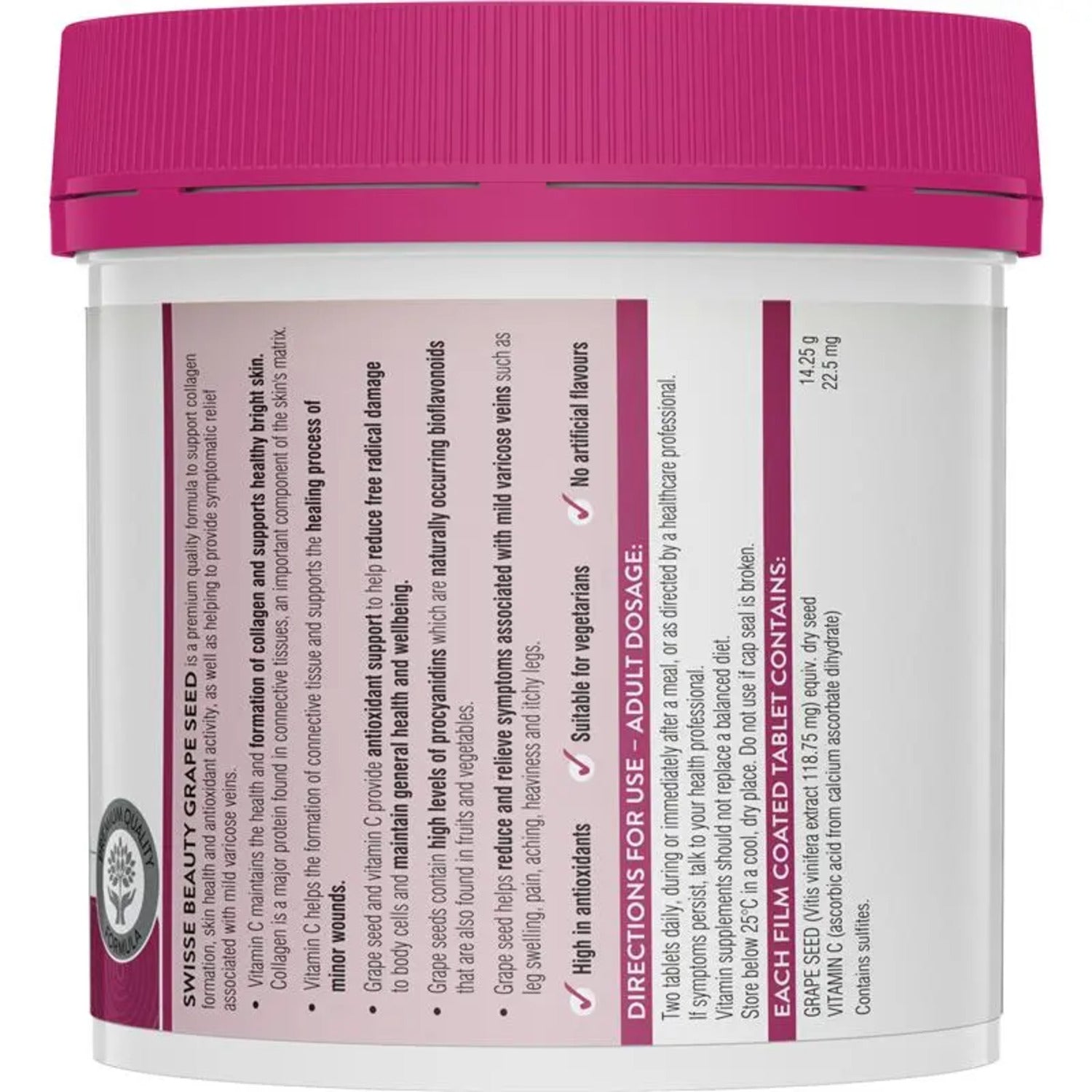 Swisse Ultiboost Grape Seed 300 Tablets - BeeVitamins