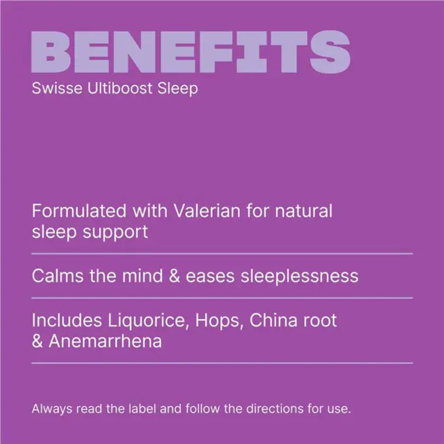 Swisse Ultiboost Sleep 100 tablets - BeeVitamins