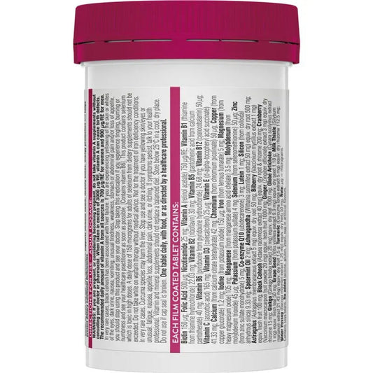 Swisse Women's Ultivite 50+ MultiVitamin 90 Tablets - BeeVitamins