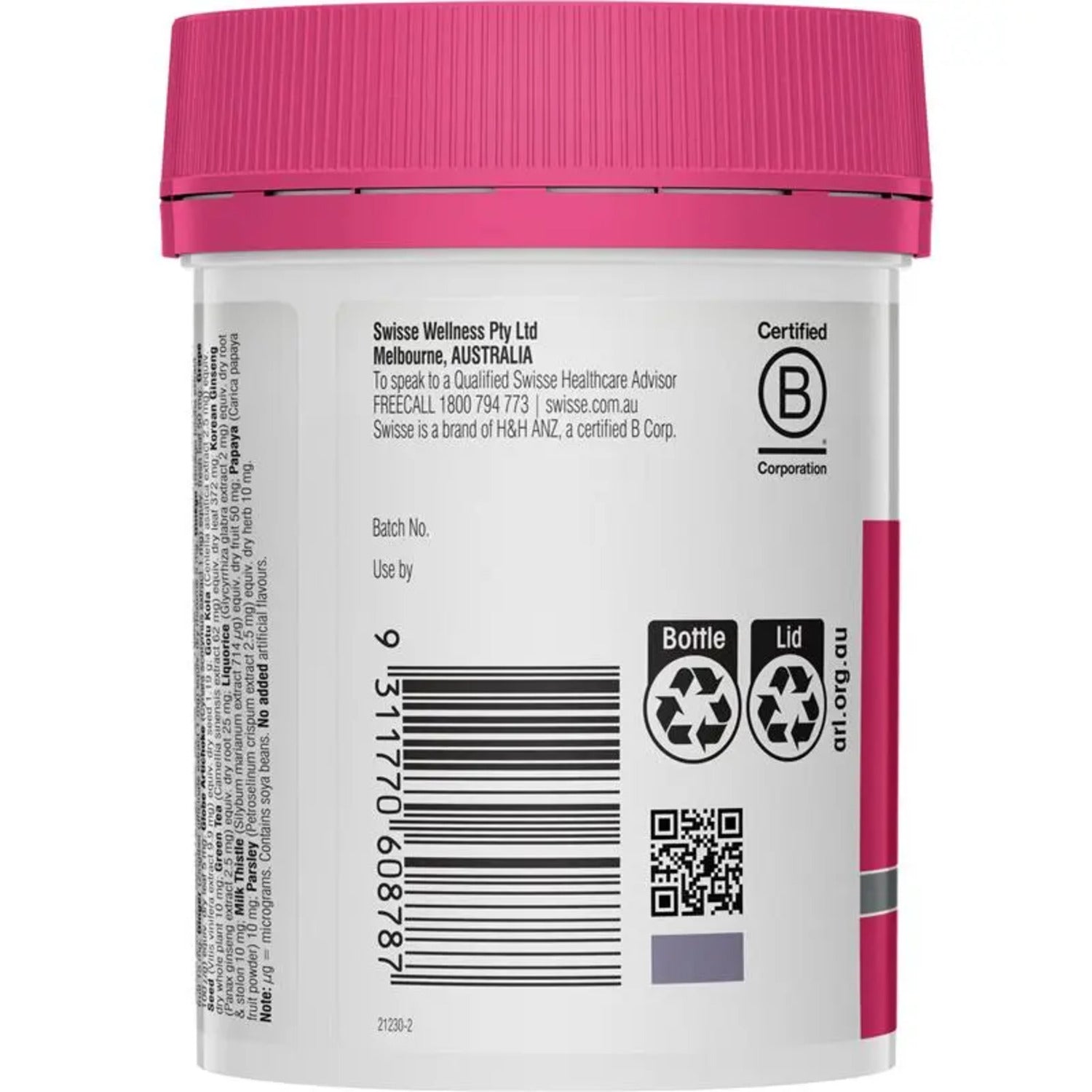 Swisse Women's Ultivite Multivitamin 120 Tablets - BeeVitamins