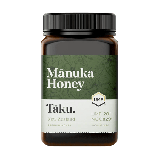 Taku Manuka Honey UMF 20+ 500g - BeeVitamins