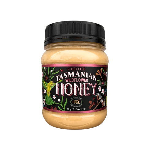 Tasmanian Honey Wildflower Honey 1kg - BeeVitamins