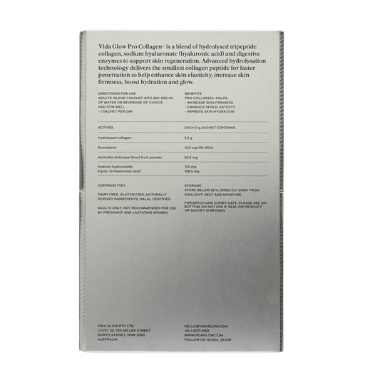 Vida Glow Pro Collagen+ 90g - BeeVitamins