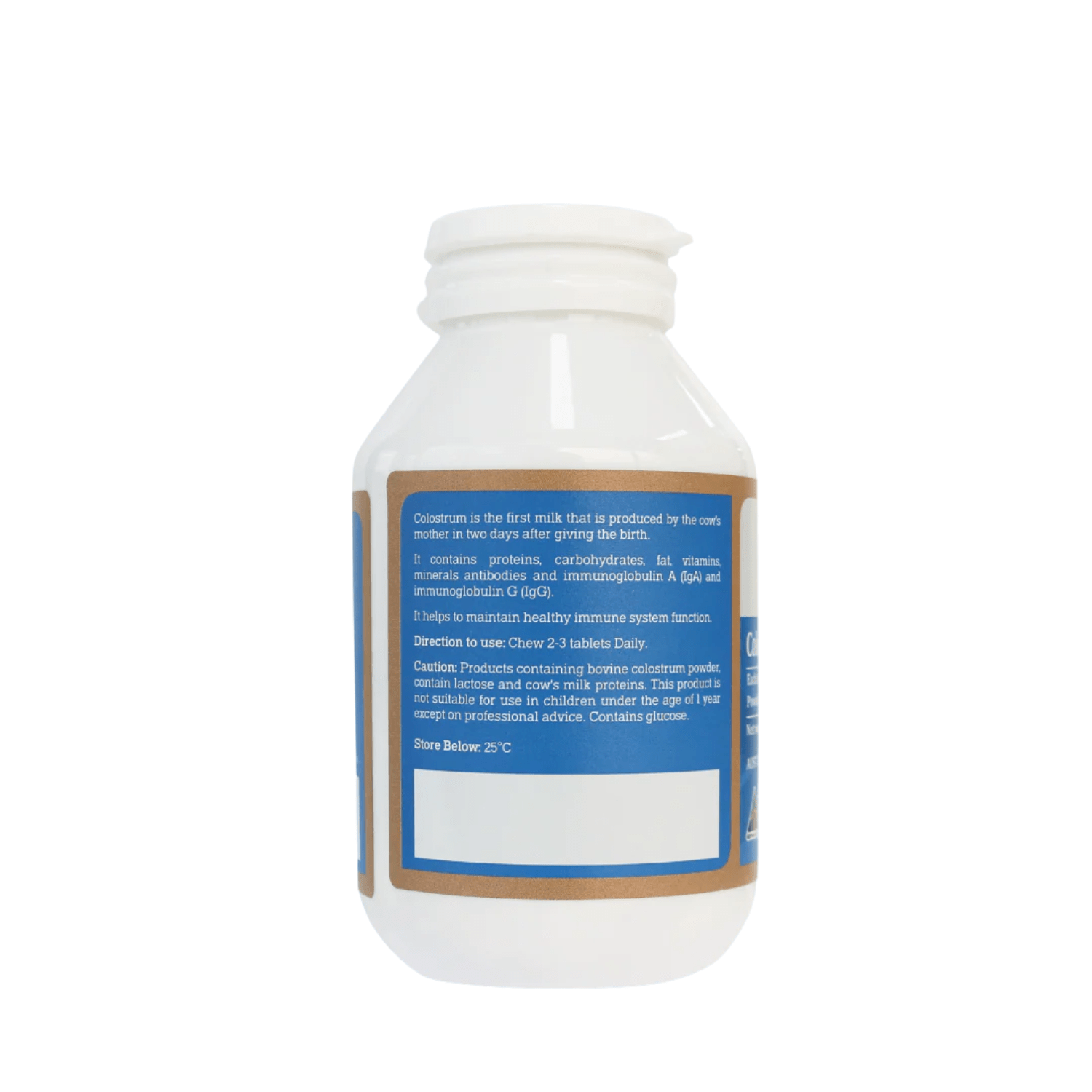 Vitatree Colostrum 820mg 100 Chewable Tablets - BeeVitamins