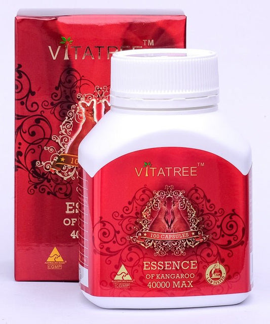 🎁 Vitatree Essence of Kangaroo 40000 MAX / 100 Capsules (100% off) - BeeVitamins