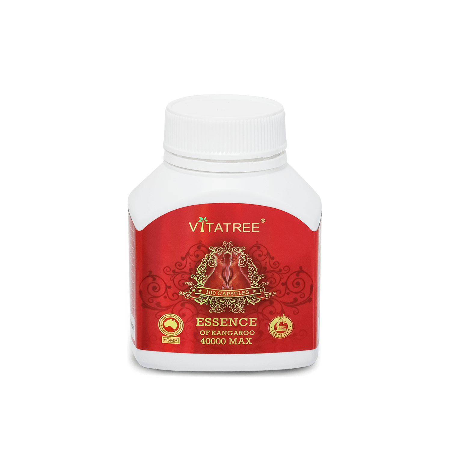 Vitatree Essence of Kangaroo 40000 MAX / 100 Capsules - BeeVitamins