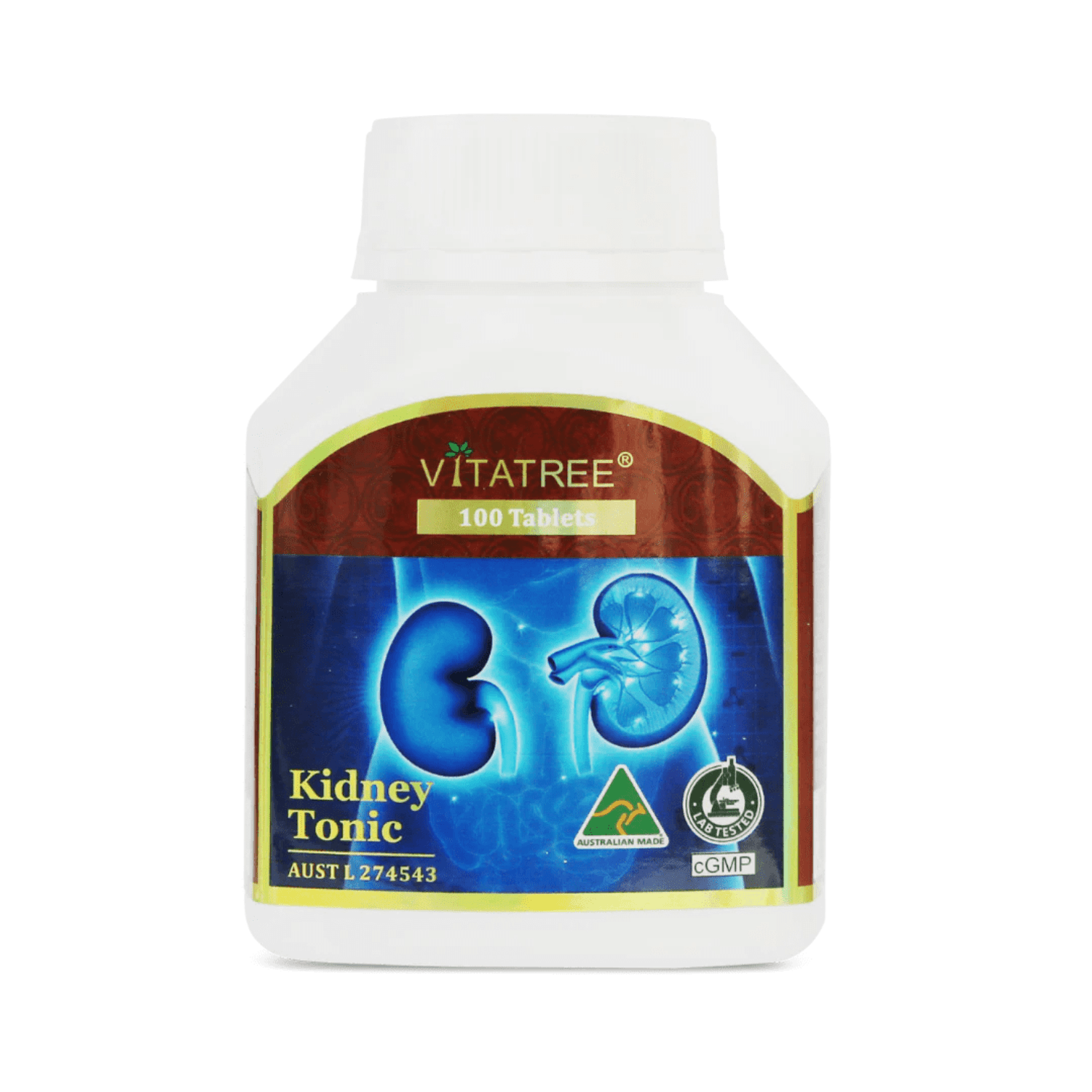 Vitatree Kidney Tonic / 100 Tablets - BeeVitamins