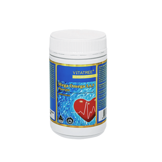 Vitatree Omega 3,6,9 Plus CoQ10 / 120 Capsules - BeeVitamins
