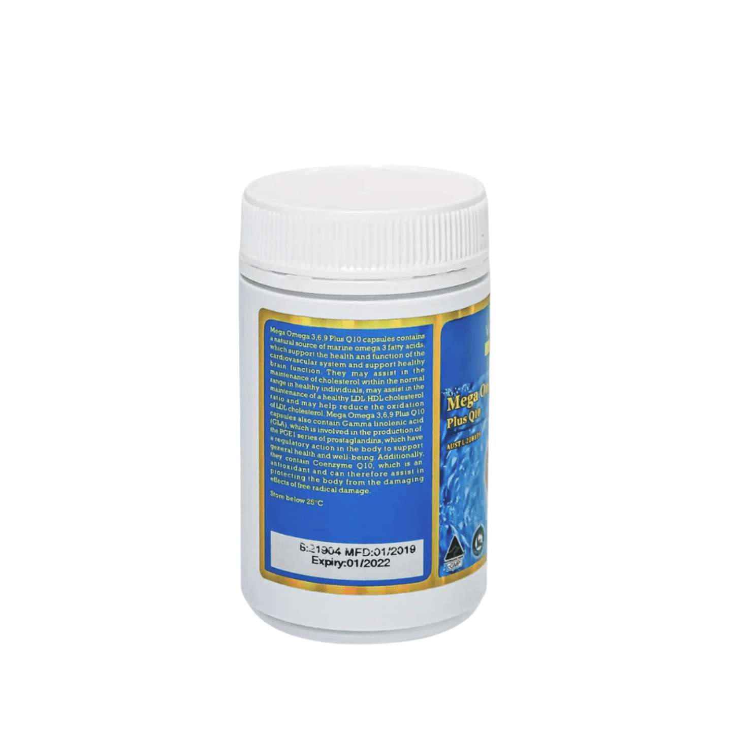 Vitatree Omega 3,6,9 Plus CoQ10 / 120 Capsules - BeeVitamins