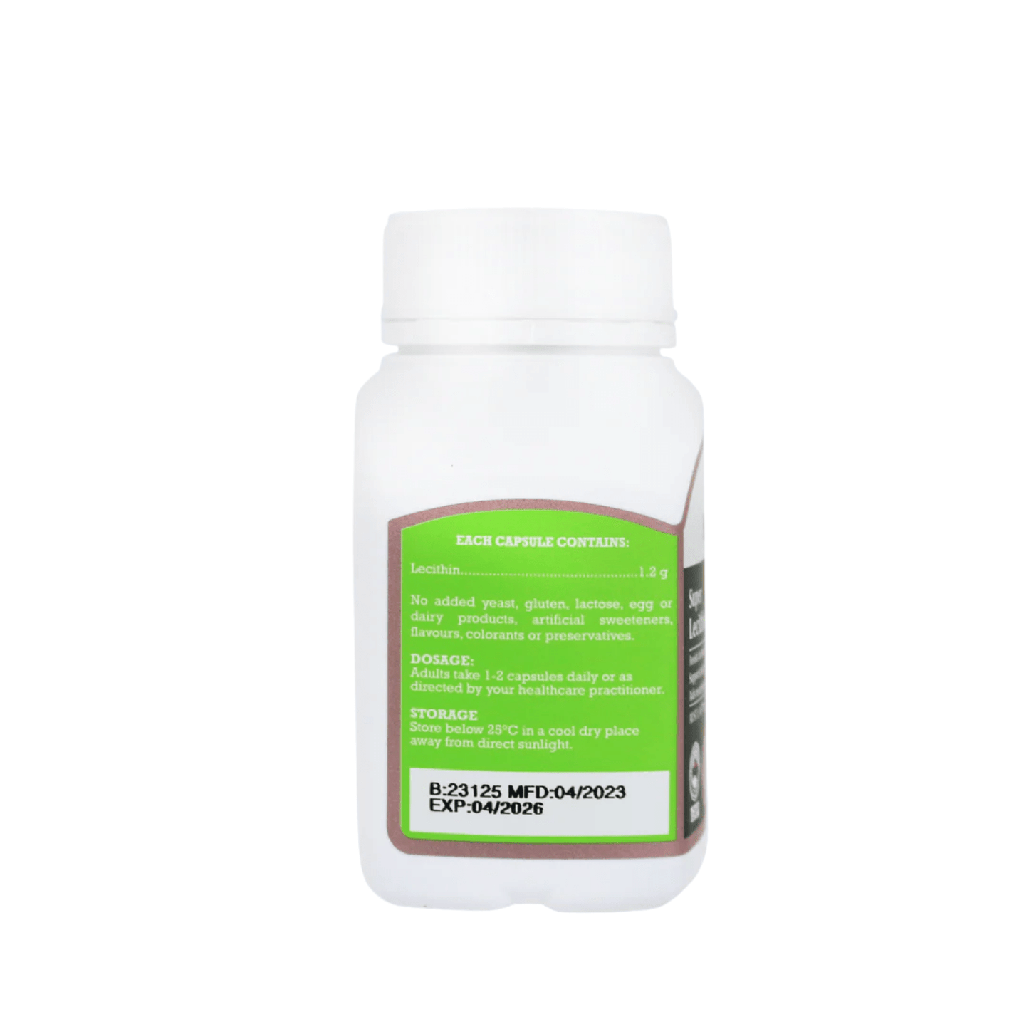 Vitatree Super Lecithin 1200mg 60 Capsules - BeeVitamins