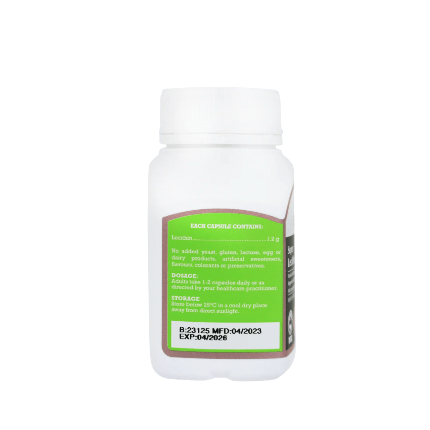 Vitatree Super Lecithin 1200mg 60 Capsules - BeeVitamins