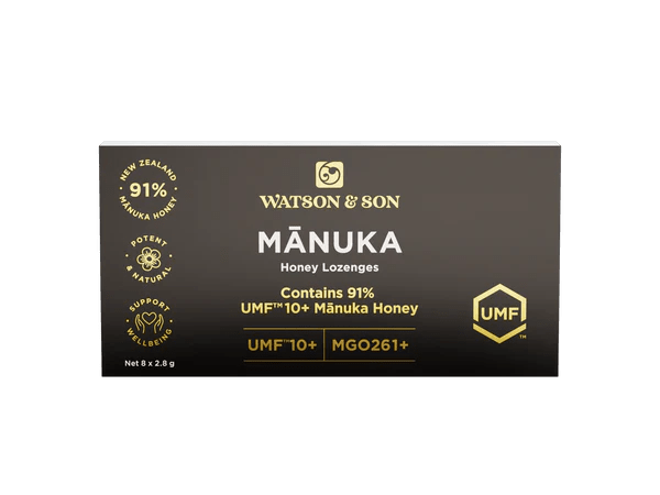 Watson & Son Manuka Honey Lozenges UMF 10+ Manuka Honey - BeeVitamins