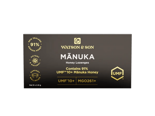 Watson & Son Manuka Honey Lozenges UMF 10+ Manuka Honey - BeeVitamins