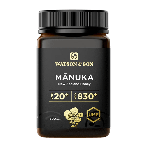 Watson & Son UMF 20+ (MGO 830+) Manuka Honey 500g - BeeVitamins