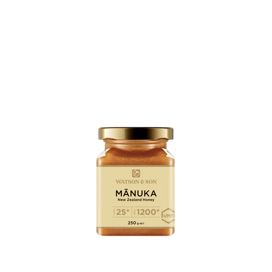 Watson & Son UMF 25+ / MGO 1200+ Manuka Honey 250g - BeeVitamins