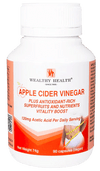 Wealthy Health Apple Cider Vinegar 90 Capsules (Exp date: 02/2025) - BeeVitamins