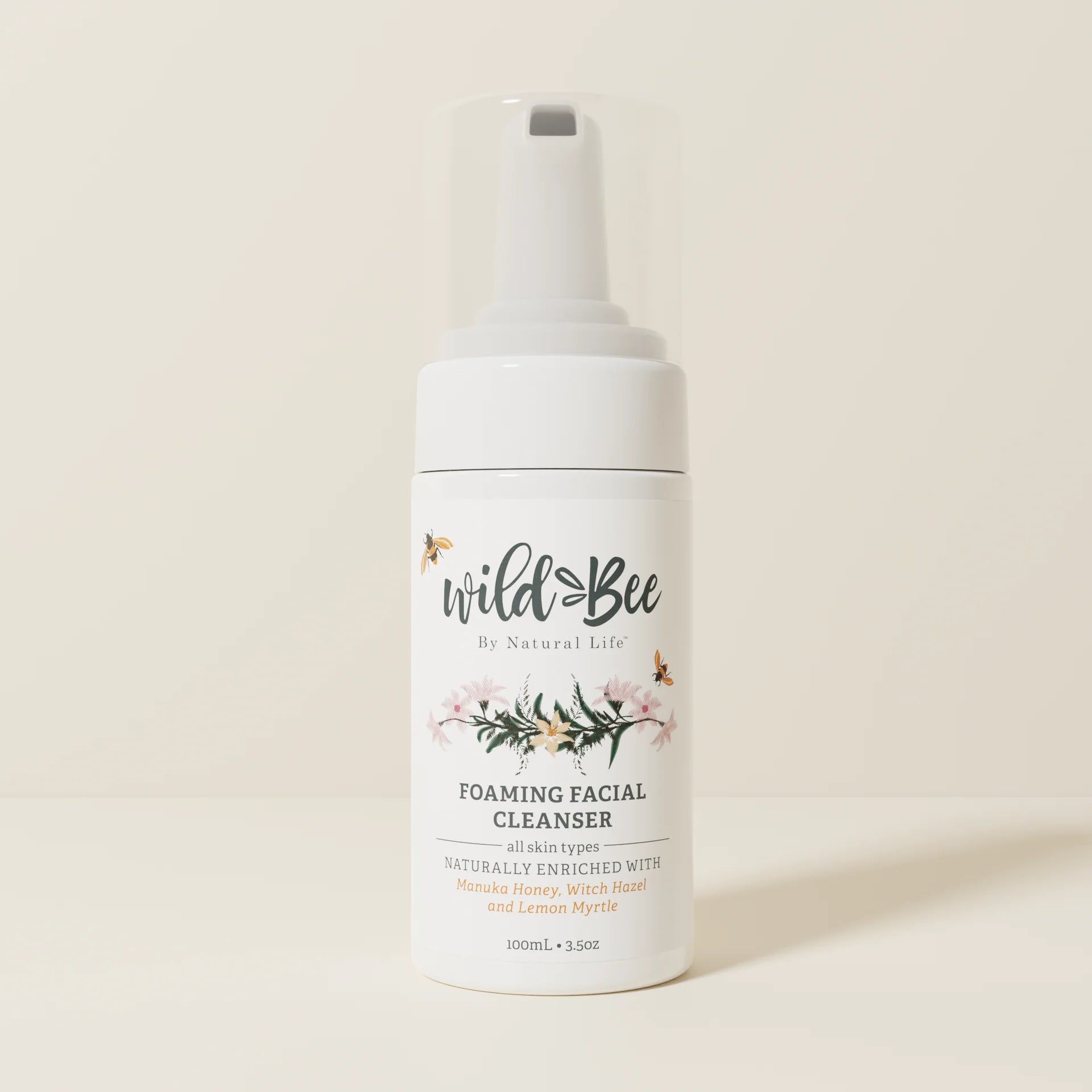 Wild Bee Foaming Facial Cleanser 100mL - BeeVitamins