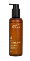 Wild Ferns Manuka Honey Facial Wash 180mL - BeeVitamins
