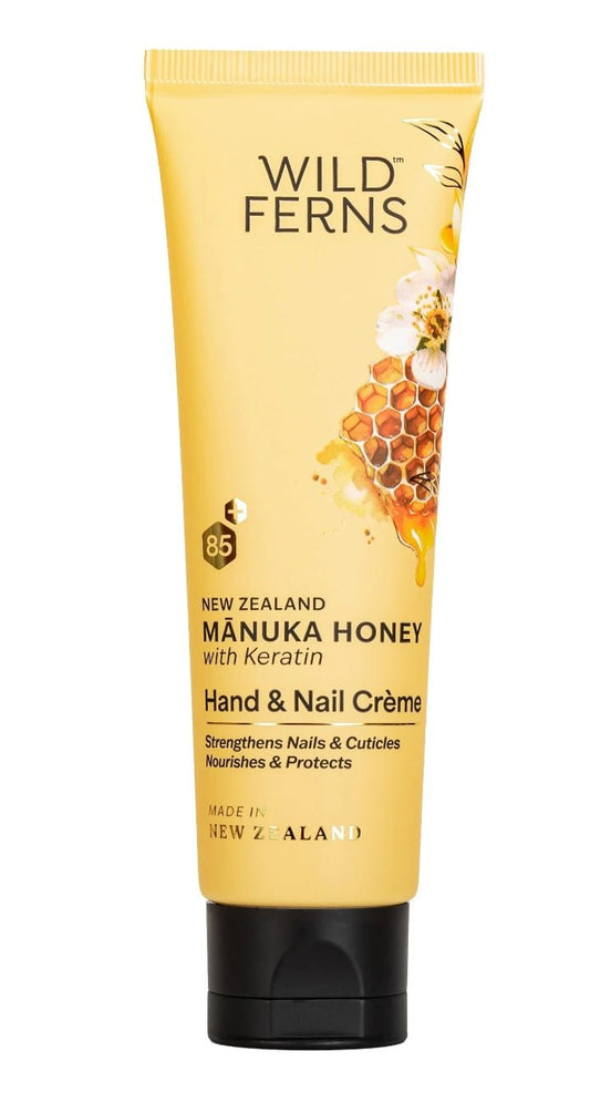 Wild Ferns Manuka Honey Hand & Nail Creme 85ml - BeeVitamins