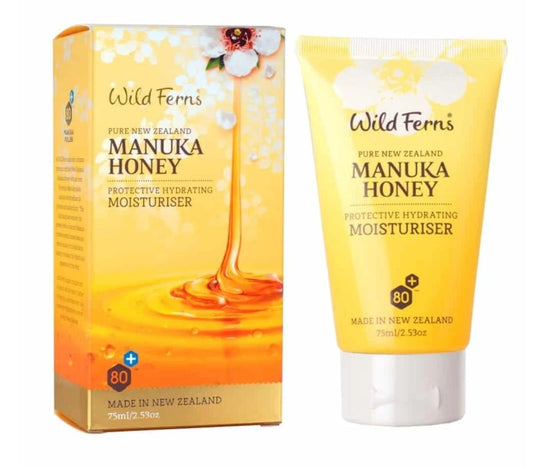 Wild Ferns Manuka Honey Protective Hydrating Moisturiser with SPF15 75mL - BeeVitamins