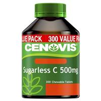 Cenovis Vitamin C 500mg Sugarless 300 Chewable Tablets