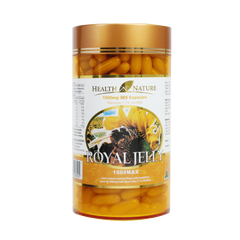 Health N Nature Royal Jelly 1000MAX 365 Capsules (Use by 11/11/2022)