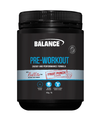 Balance Pre-Workout Energy and Performance formula with RedNiteTM 450g