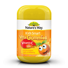 Nature's Way Kids Smart Vita Gummies Vitamin C + Zinc 60 Pastilles