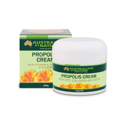 Australian by Nature Propolis Cream with Vitamin E, Collagen & Elastin 100g