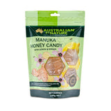 Australian by Nature Manuka Honey Candy with Lemon & Ginger 60 Candies